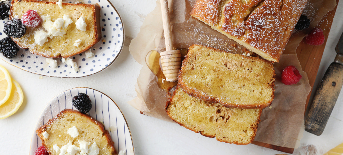 Lemon Honey Goat Cheese Pound Cake Celebrity Goat